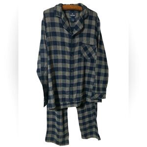 Stafford Pajamas Size L Cotton Plain Soft Warm Comfy